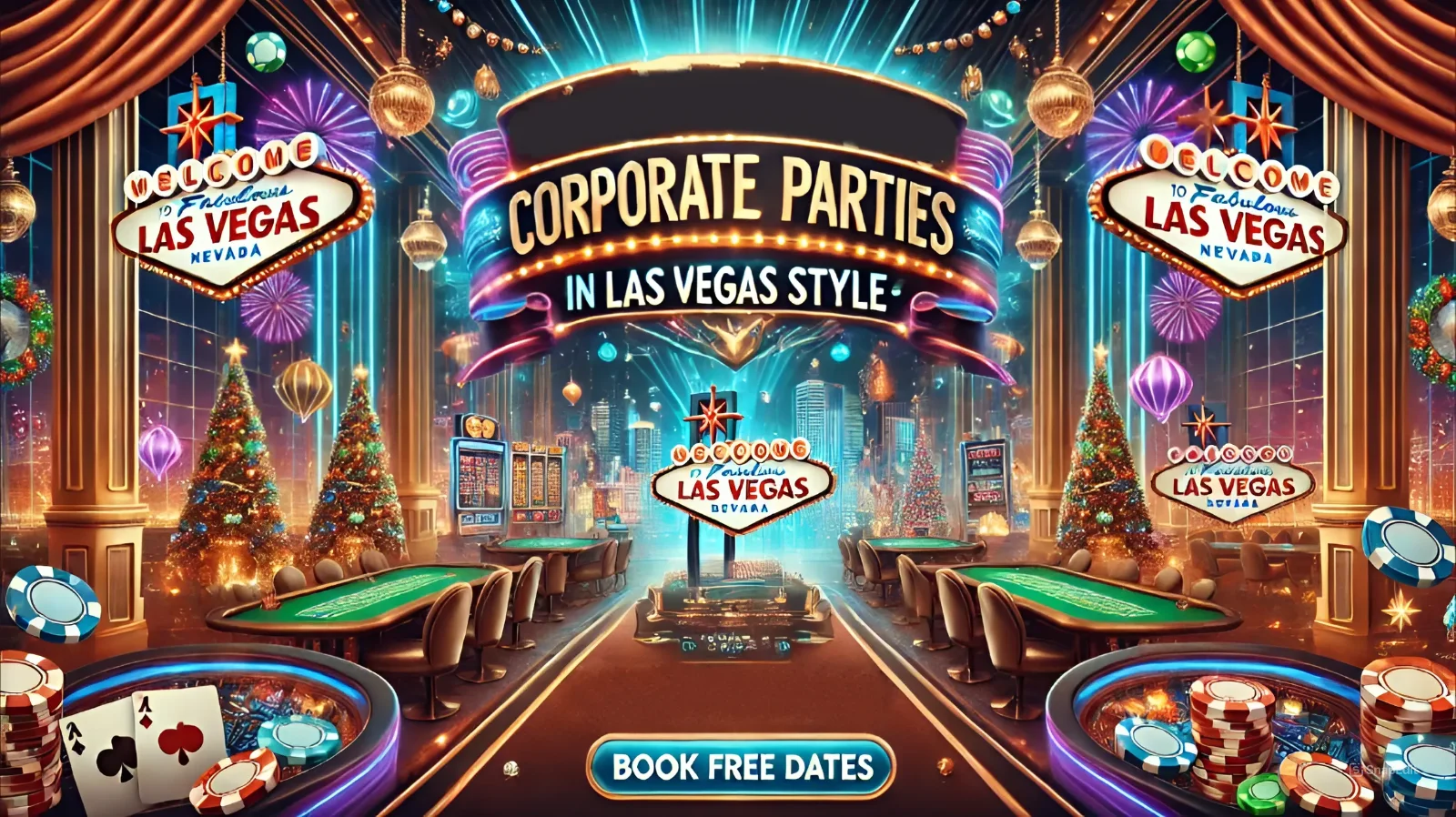 New Year's Corporate Parties Banner